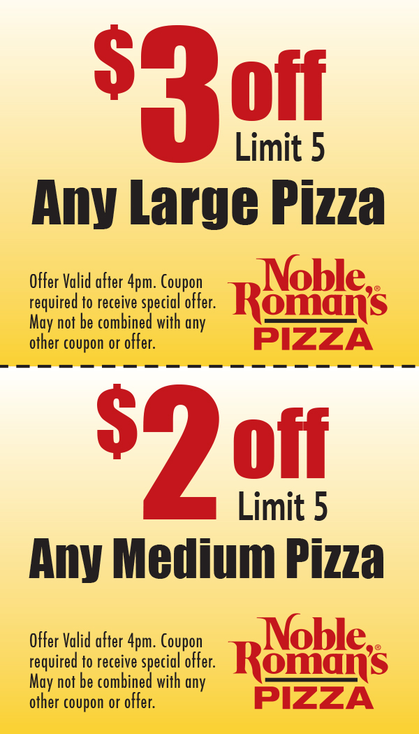 Noble Roman’s Pizza - GoBears